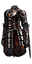 Armadura de magia negra +9